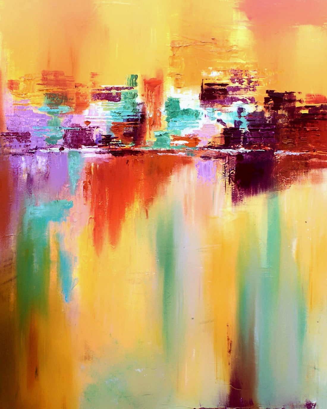 Abstract Series | City Shades | Poster Print | First Edition