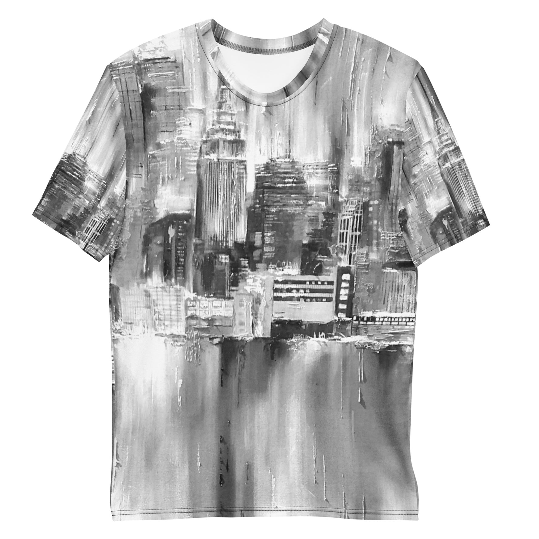 New York State Of Mind Black and White Men's T-shirt