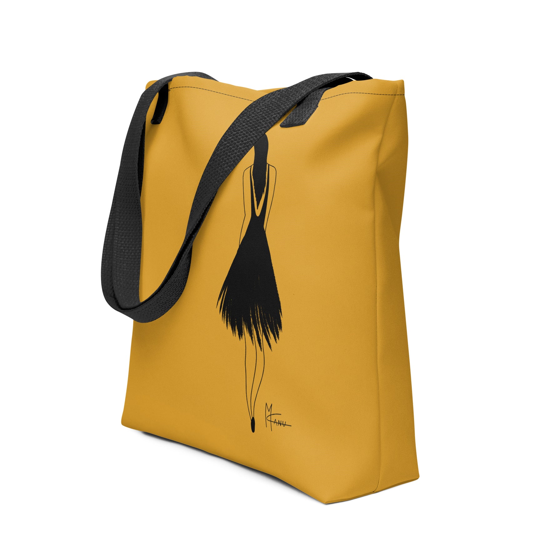 Rebus Yellow Tote Bag