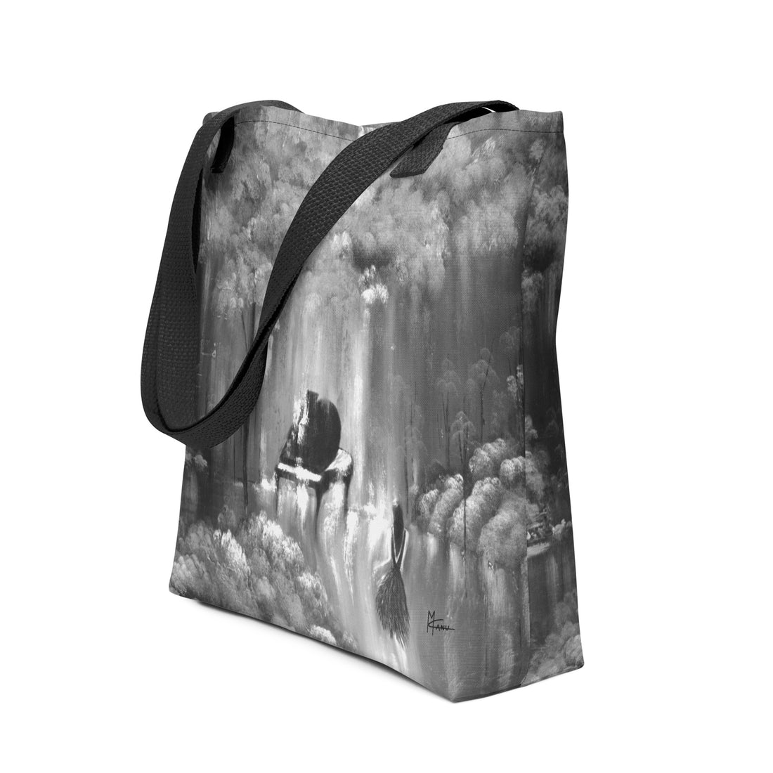 Rebus Tote Bag | Black & White