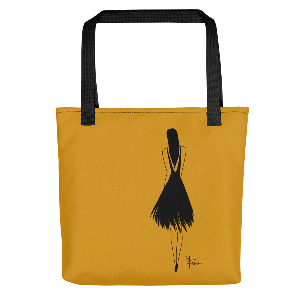 Rebus Yellow Tote Bag