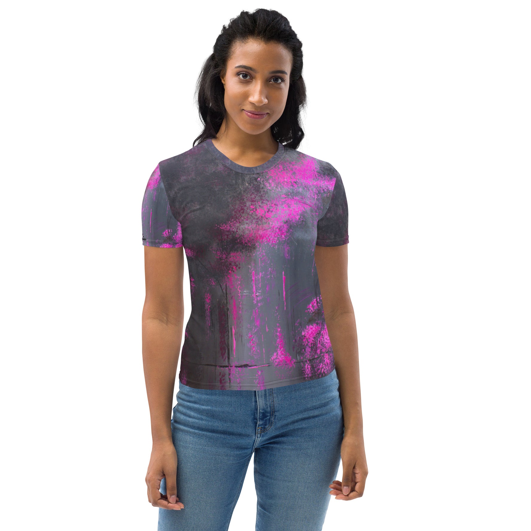 Midnight in Bubble Land Women's T-shirt