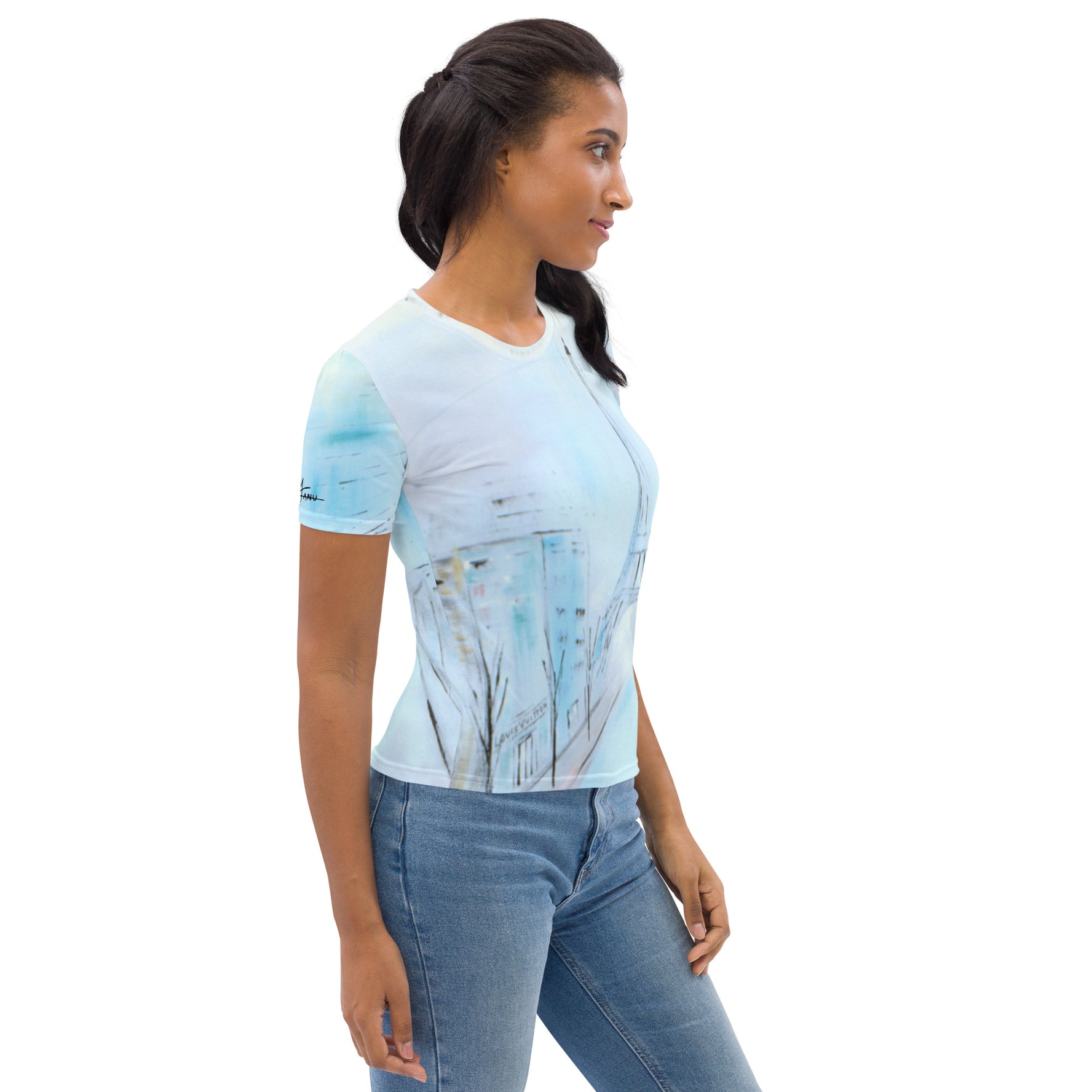 Paris Pastel Women's T-shirt