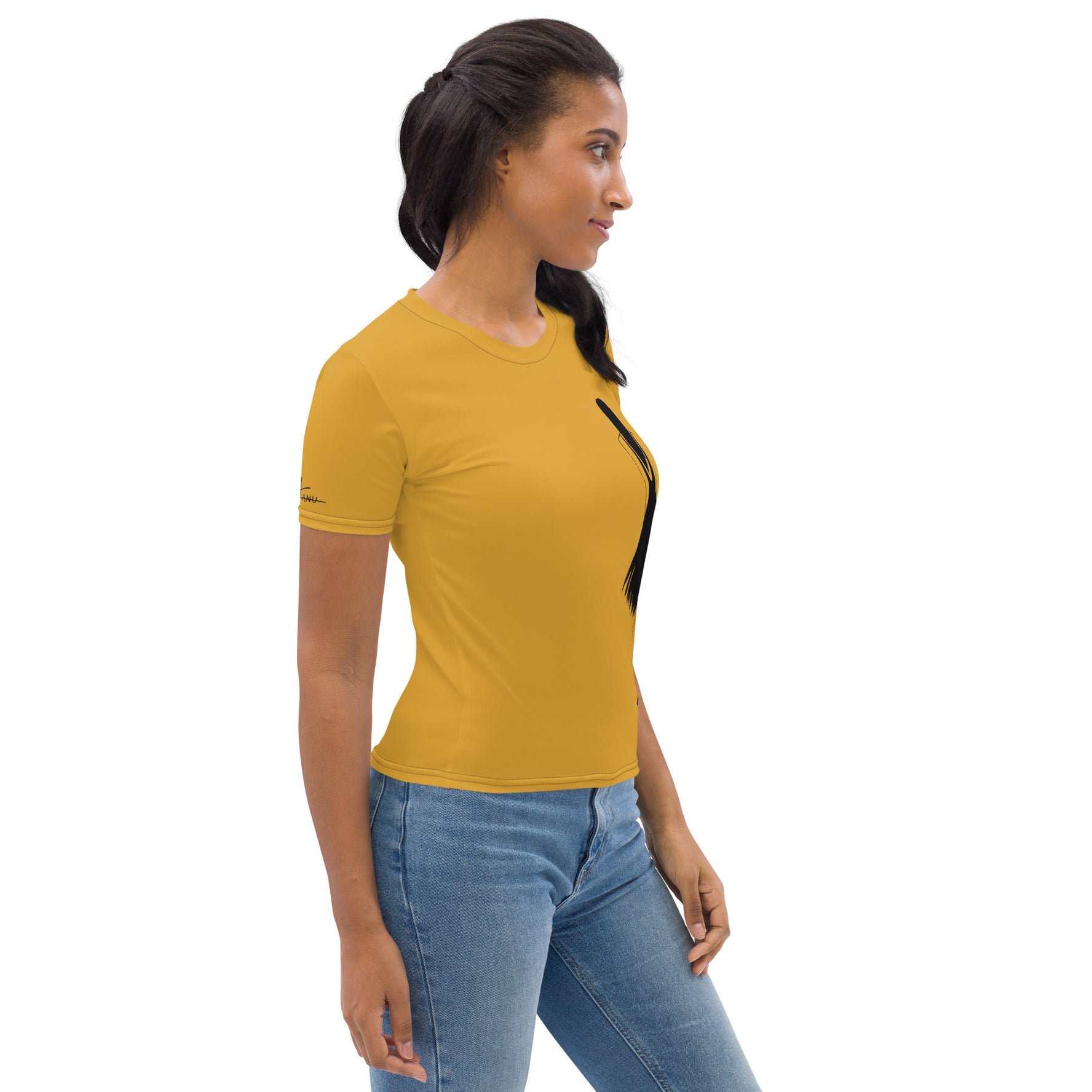 Rebus Yellow Women's T-shirt