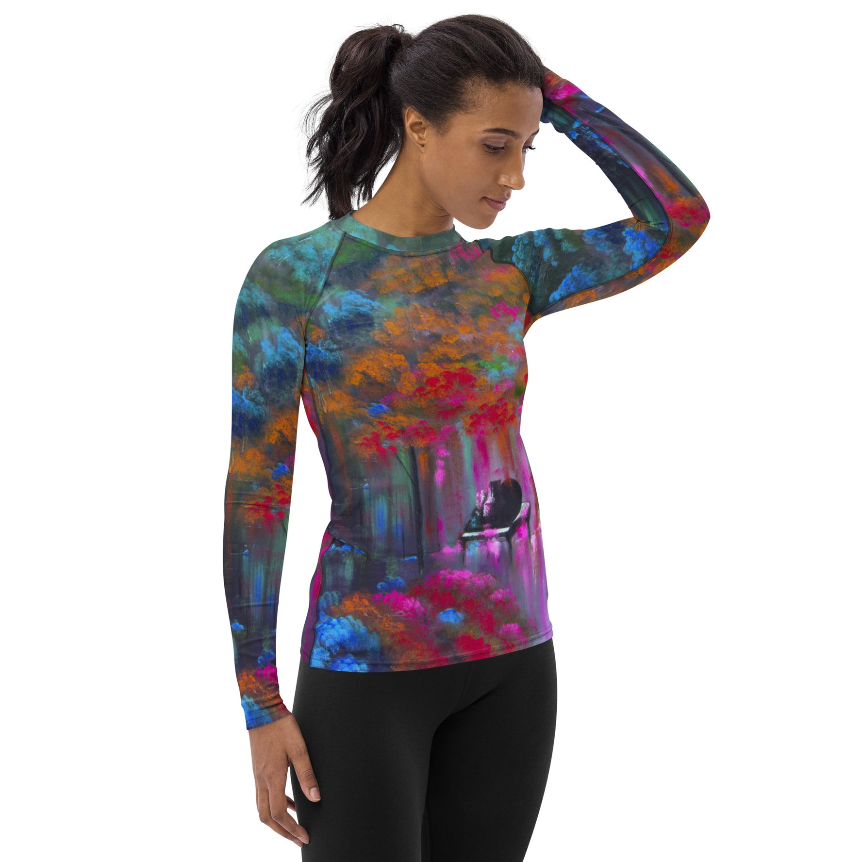 Rebus The Garden Day 3 Women's Rash Guard