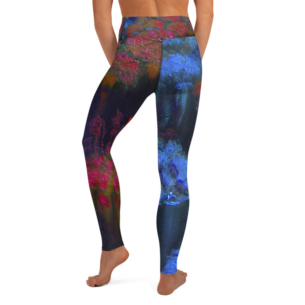 Rebus The Garden Day 4 Yoga Leggings