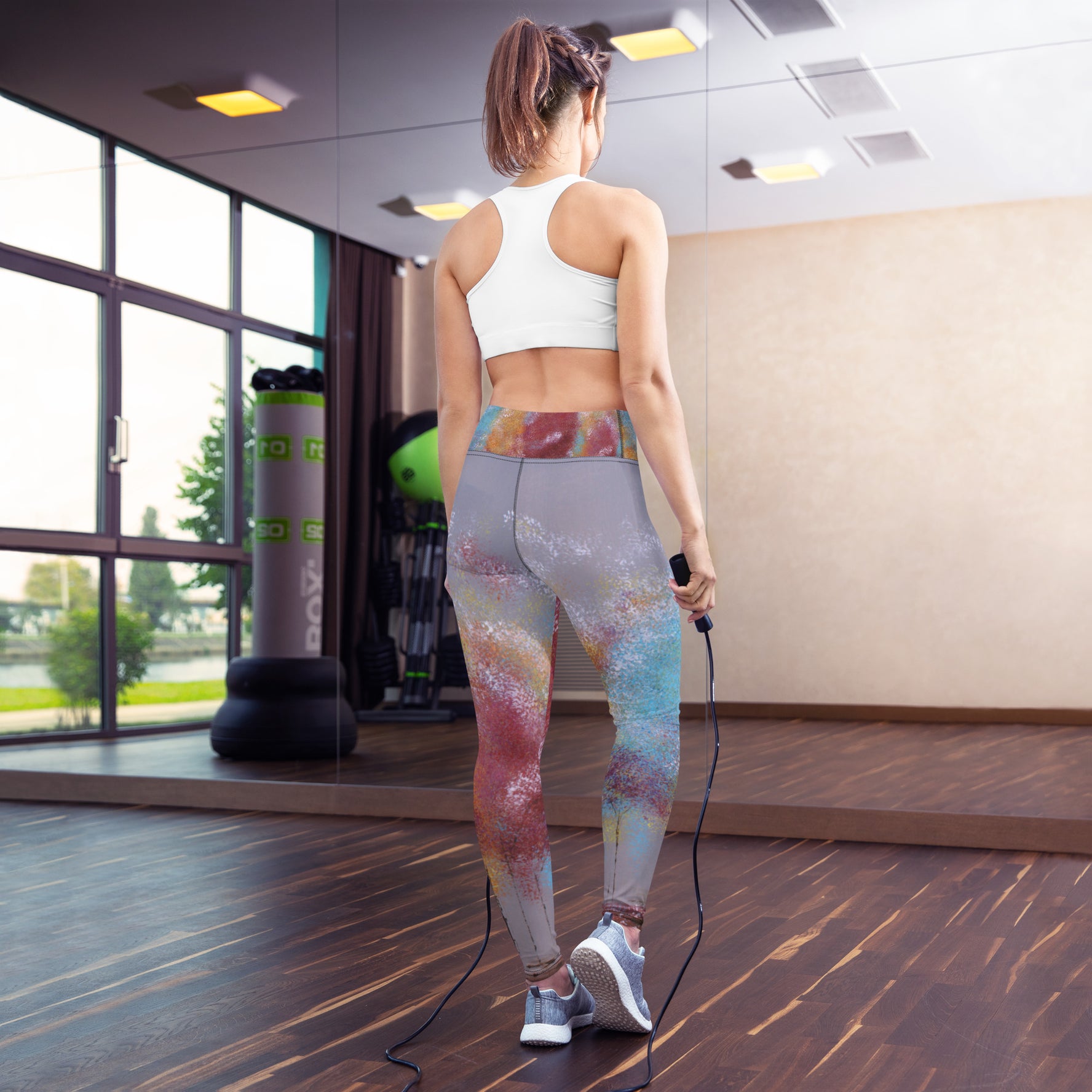 Bubble Land Yoga Leggings