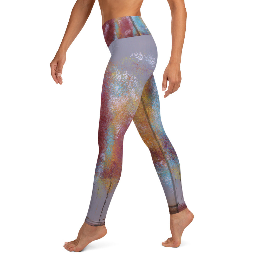 Bubble Land Yoga Leggings