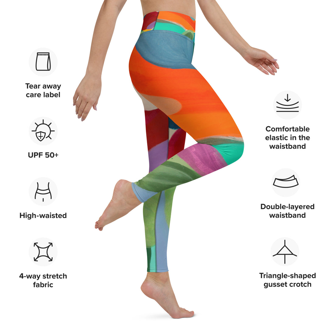 Fireworks Yoga Leggings