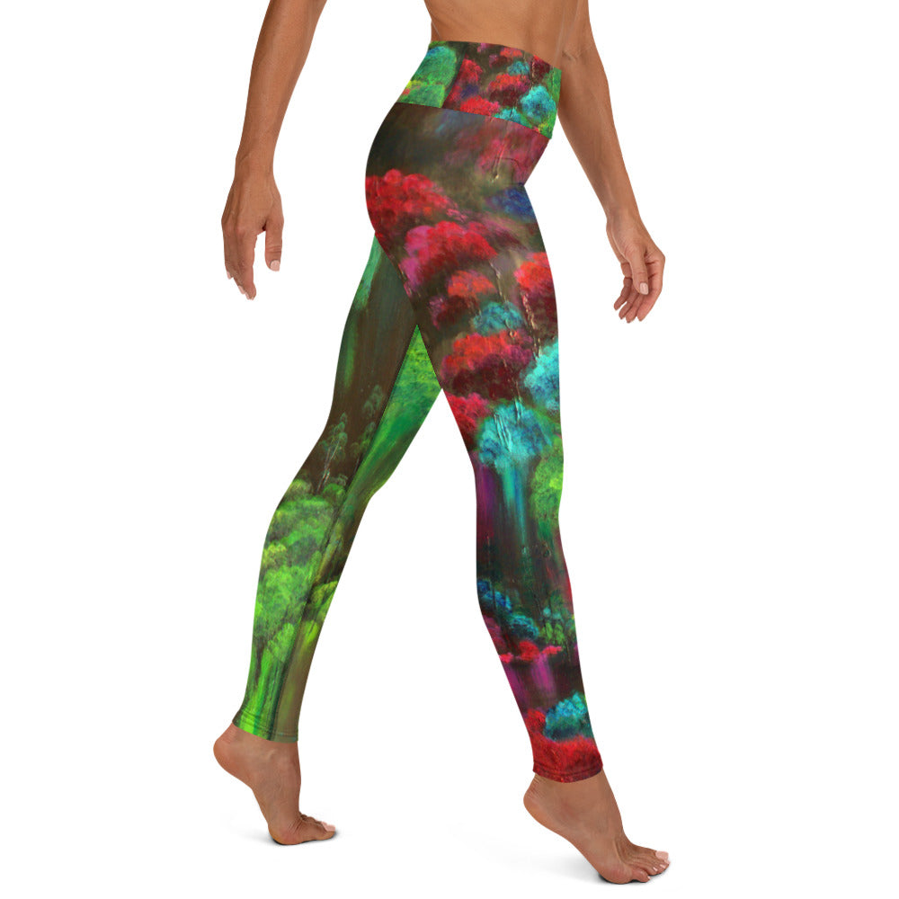 Rebus The Garden Day 6 Yoga Leggings