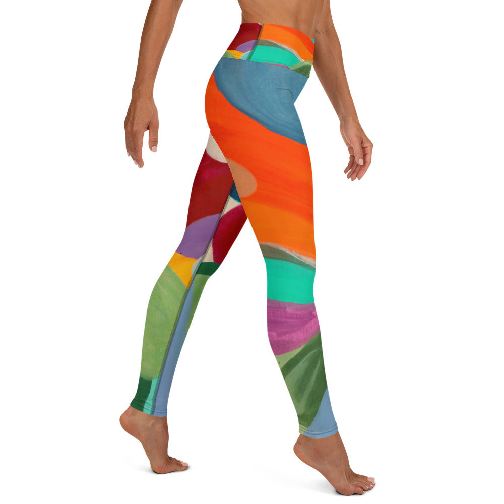 Fireworks Yoga Leggings