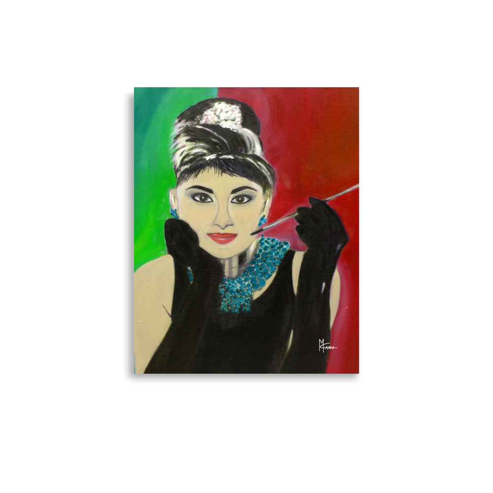 Red Audrey | Poster Print | Second Edition