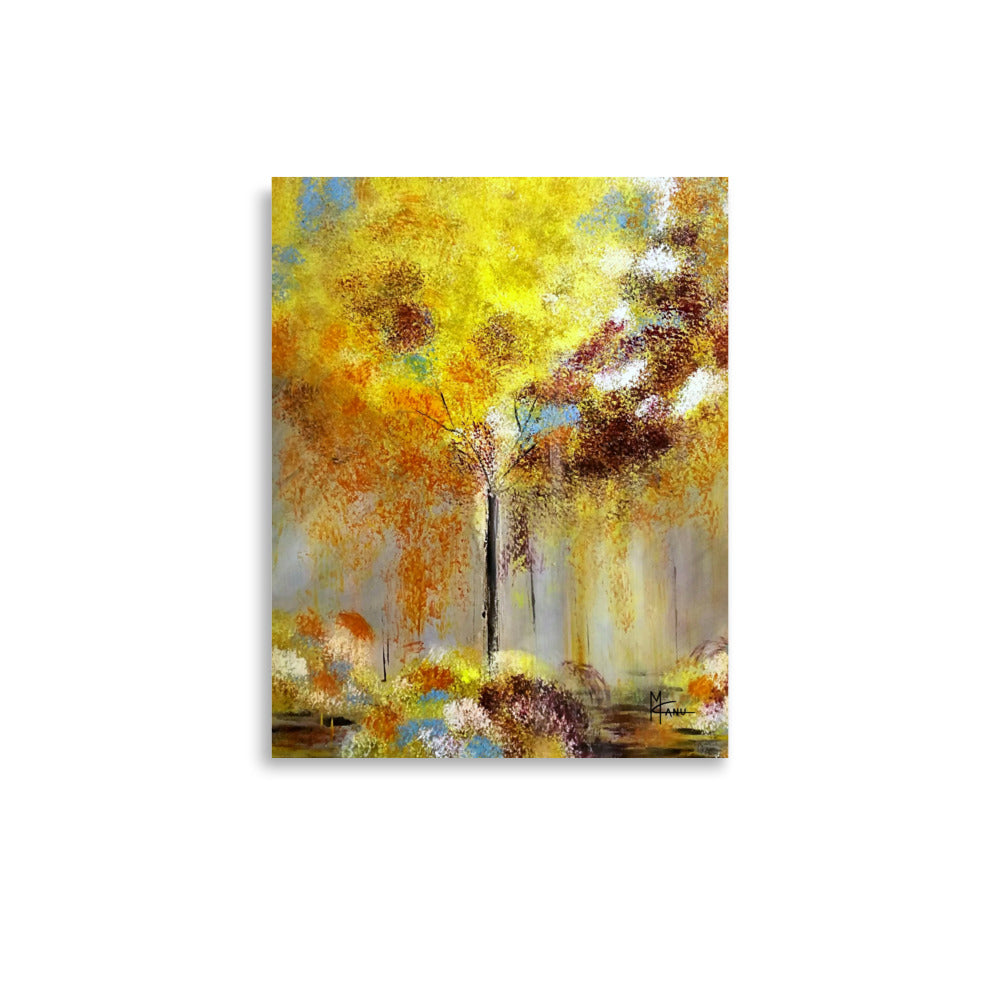 Yellow Bubble Tree | Poster Print | Second Edition