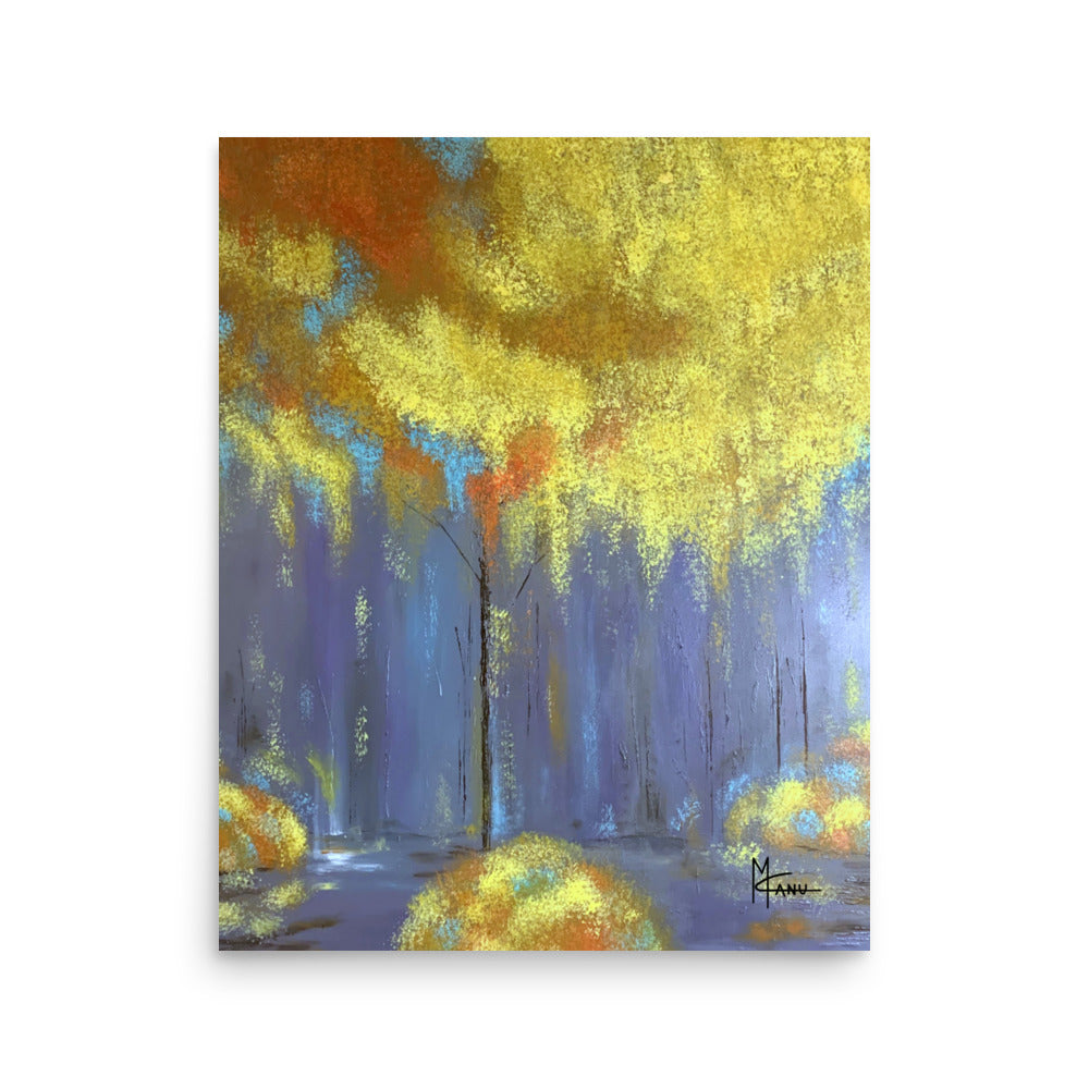 Gold Bubble Tree | Original