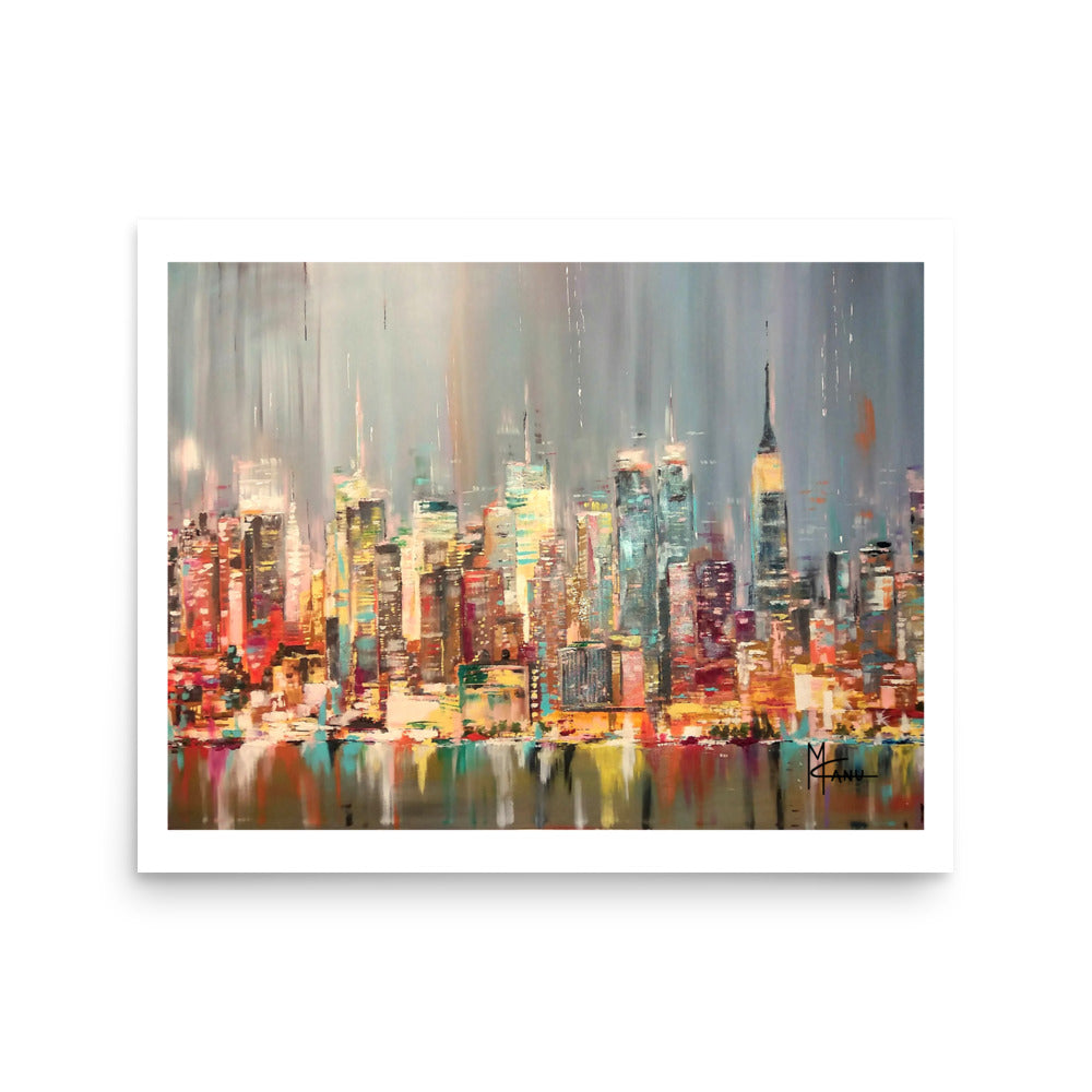 New York Series | Big Apple | Poster Print | First Edition