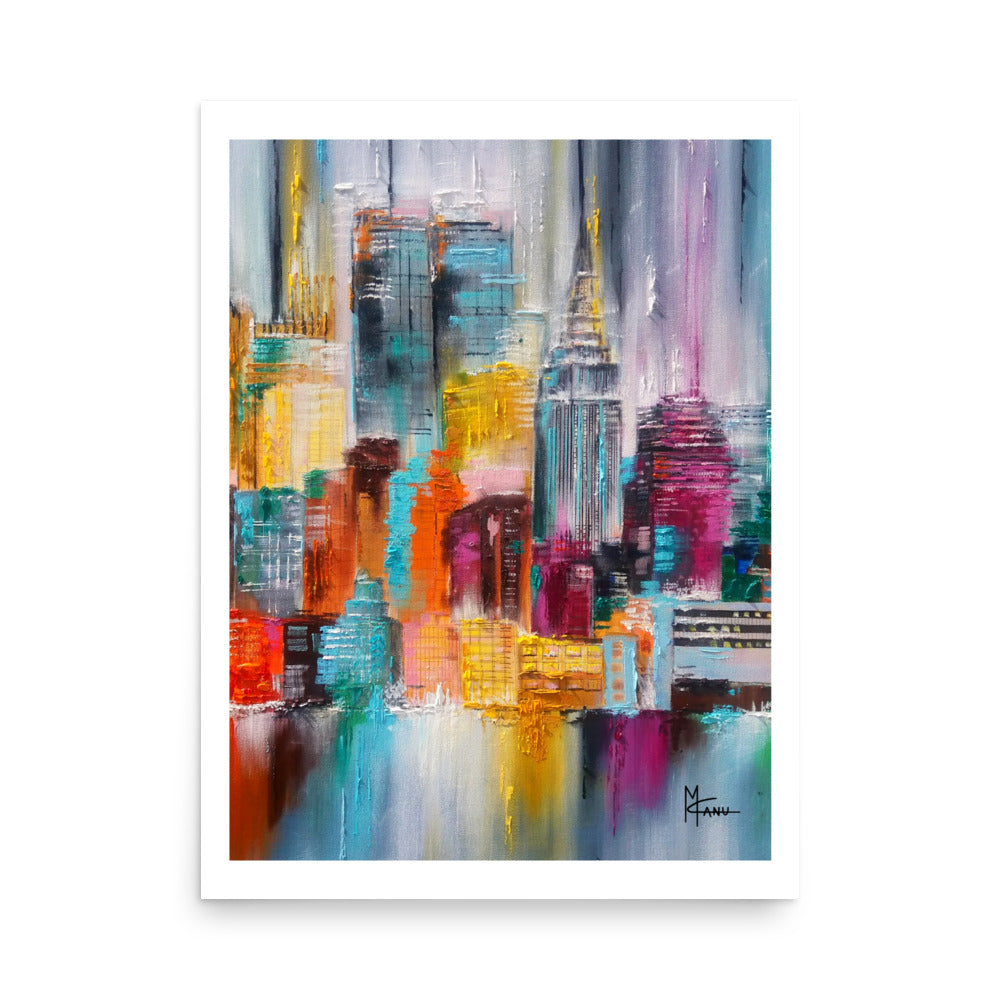 New York Series |The New York I Won't Forget | Poster Print | Second Edition