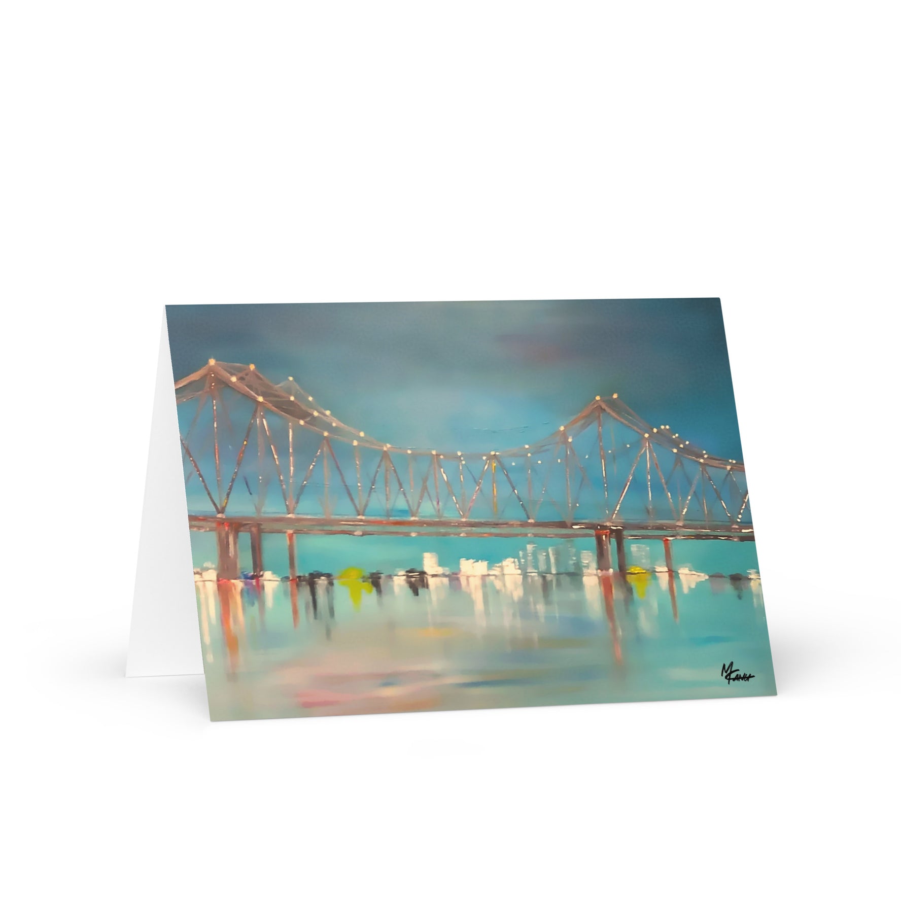 Crescent City Connection Greeting Card