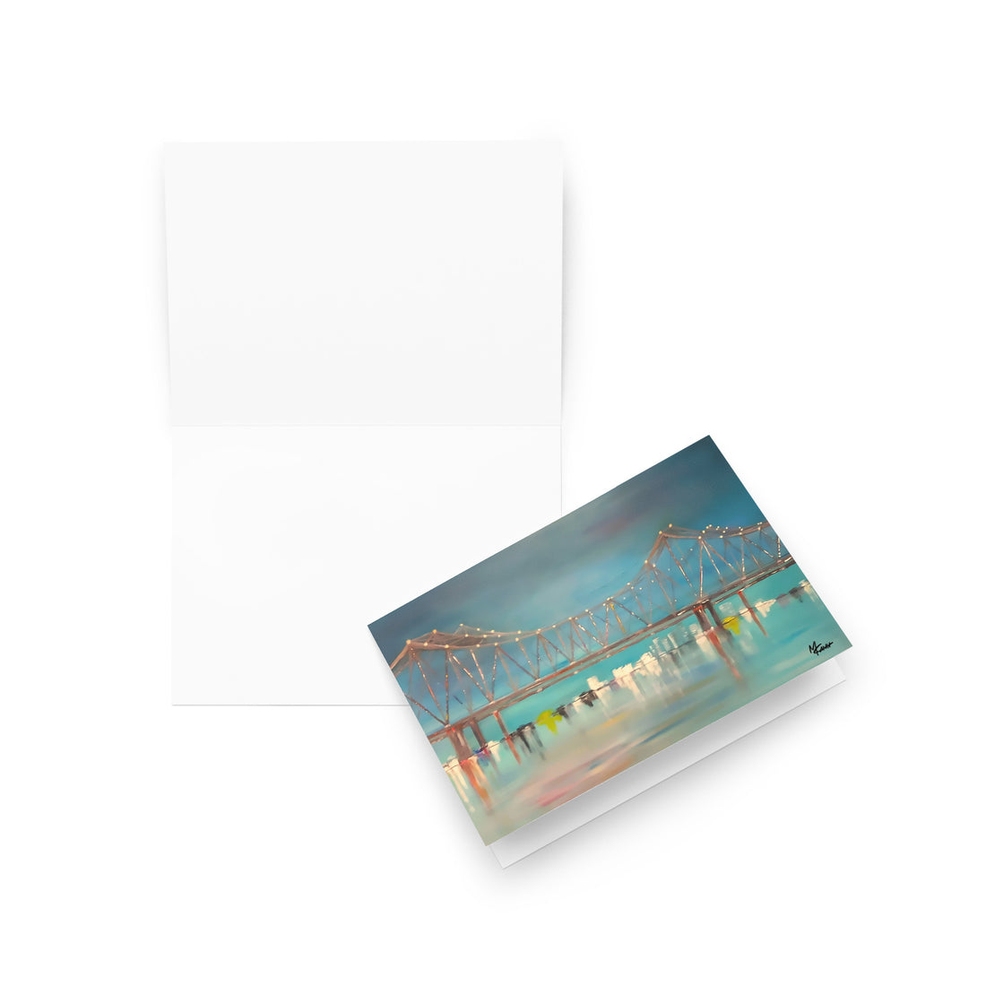 Crescent City Connection Greeting Card